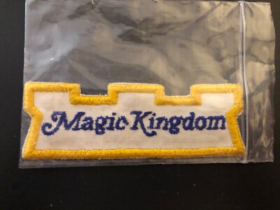 Vintage Cast Member Magic Kingdom Costume Patch