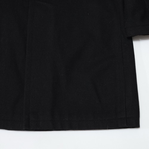 Burberry London Wool Black Double Breasted Coat Vintage - Picture 14 of 24
