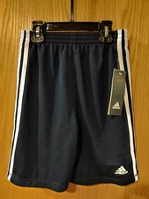 NWT Boys Adidas Shorts Navy Size 6 -1076