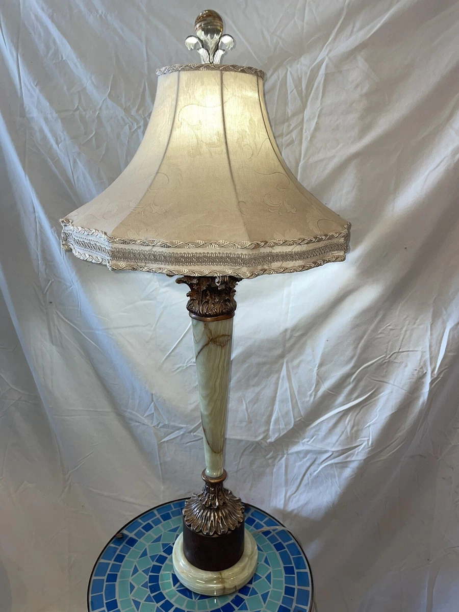 Green sale onyx lamp