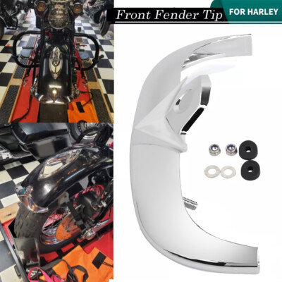 Chrome Front Fender Tip for Harley Softail FLSTS Heritage Springer