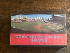 Within These Walls Of Ivy The Cubs A Video History 1876-Present VHS 1985 RARE