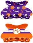 Clemson Tigers Hair Claw Clip Set 2 Team Designs