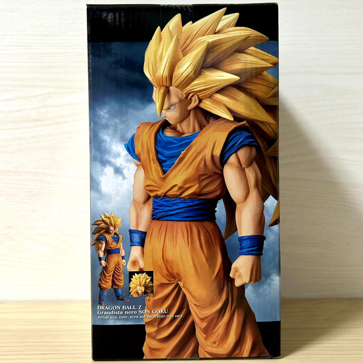 Dragon Ball Z Super Saiyan 3 Son Goku Figure Grandista nero