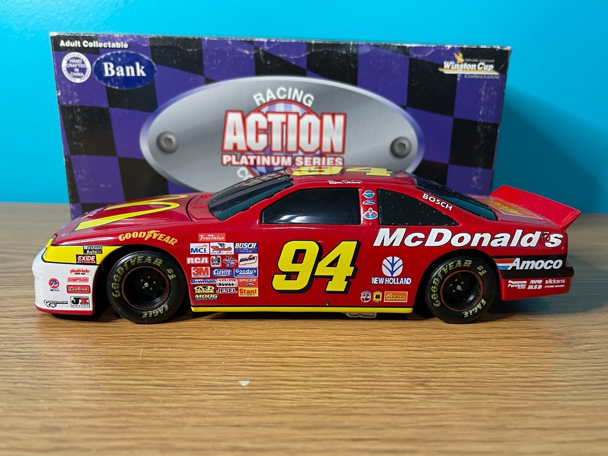 V1-38 BILL ELLIOT #94 McDONALDS 1997 FORD THUNDERBIRD BANK | eBay