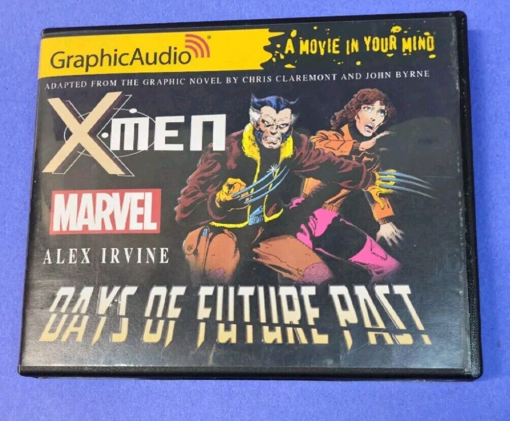 X-Men: Days of Future Past - Graphic Audio CD By Alex Irvine MARVEL Wolverine X-Men: Days of Future Past - Graphic Audio CD By Alex Irvine MARVEL Wolverine