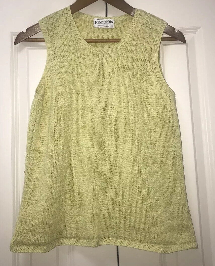 PENDLETON Knit Vest Medium - image 1