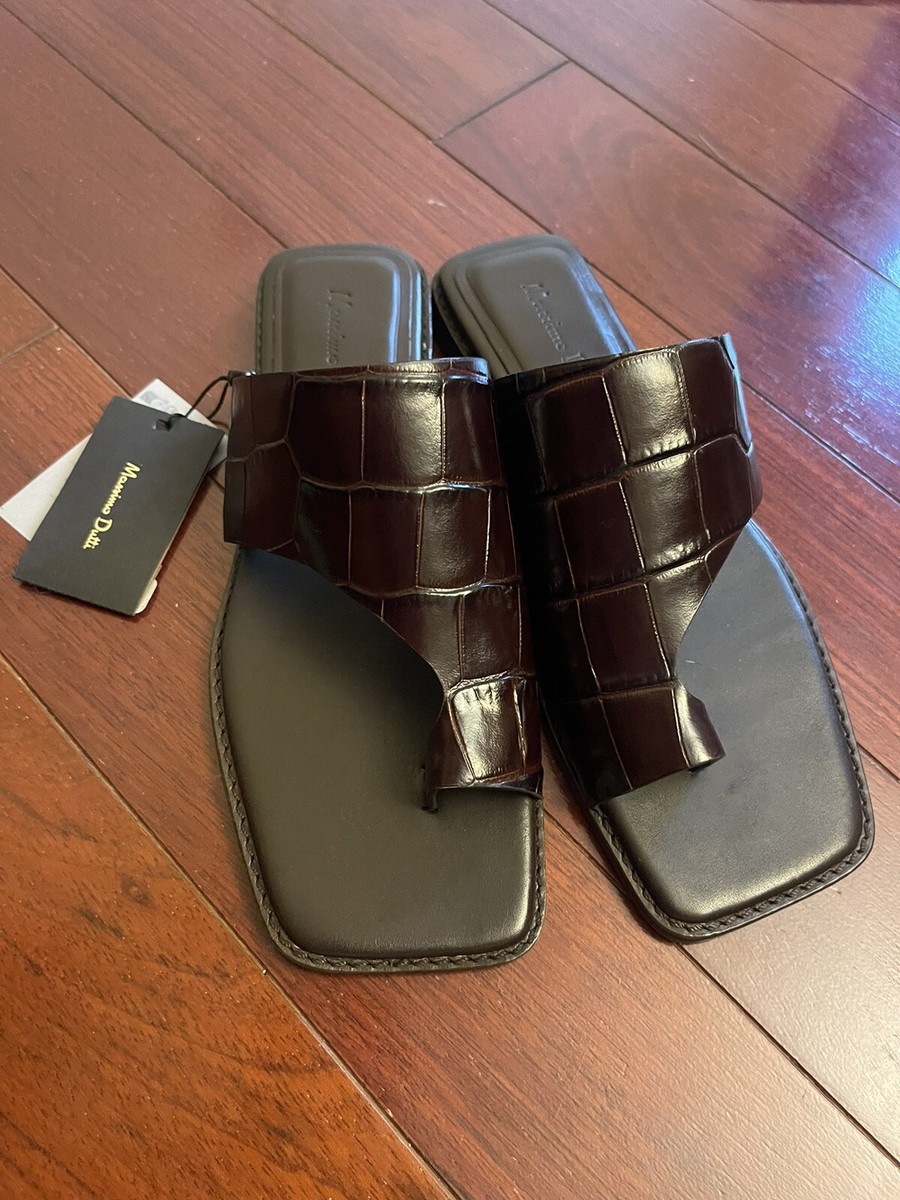★Massimo Dutti★ Sandals with l toe detail s-l1200.jpg