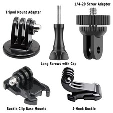 1/4-20 Screw Tripod Mount Adapter for GoPro Hero 3-13 Insta360 DJI Action Camera