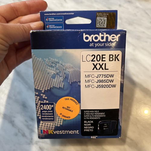 Buy Genuine Brother LC20E XXL Black Ink 