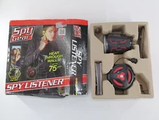 SECRET AGENT SPY GEAR - SPY LISTENER HEARS UP TO 75 FEET Open Box