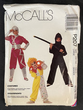 McCall's Sewing Pattern 4509 P207 Size M Boy's Girl's Jumpsuit Costume