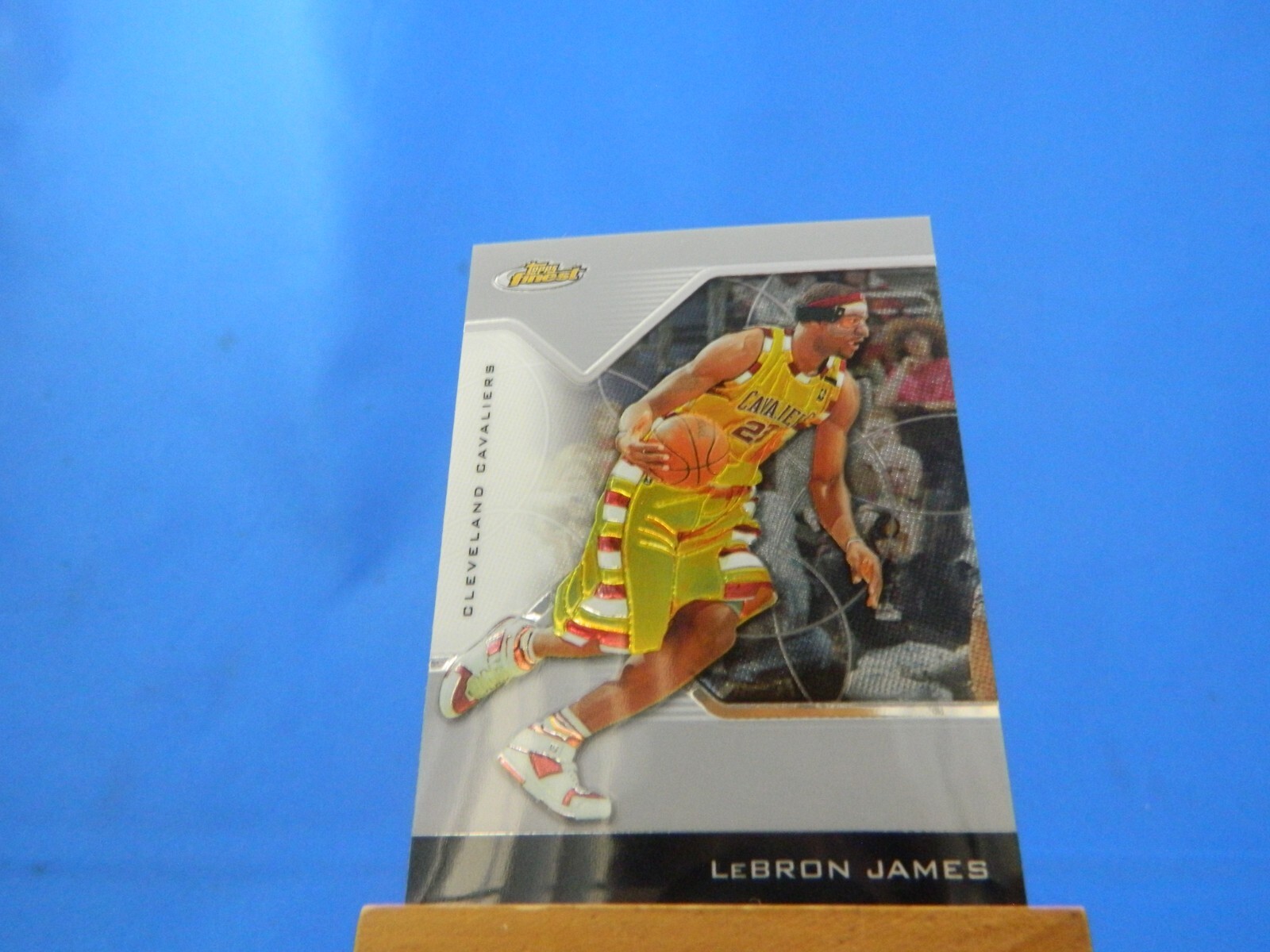 LeBron James Topps Finest 2004-05 #23