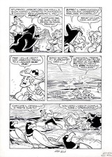 ROMANO SCARPA - Tavola originale Disney I 7 Nani e il cristallo di Re Arbor p.22