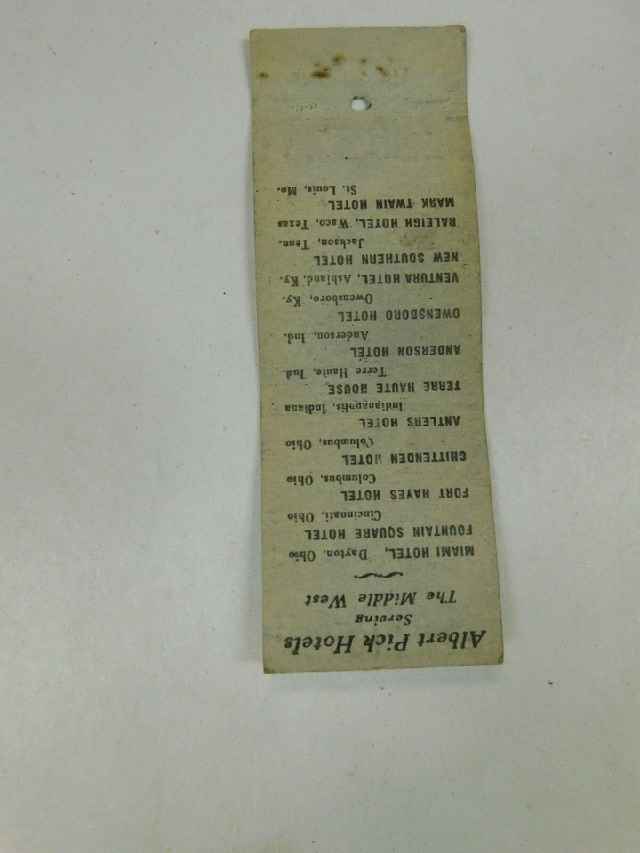 Hotel Chittenden Columbus Ohio Coffee Shops Albert Hotel Vintage