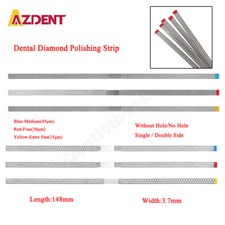 Dental Saw Diamond Polishing Finishing Strips Orthodontic IPR Strip Fine Medium