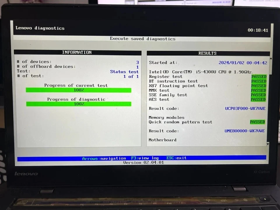 Lenovo X1 Carbon i5-4300U 1.90GHz 8GB 128 SSD TOUCH SCREEN WINWS 11 PROBacklit - Image 4 of 4
