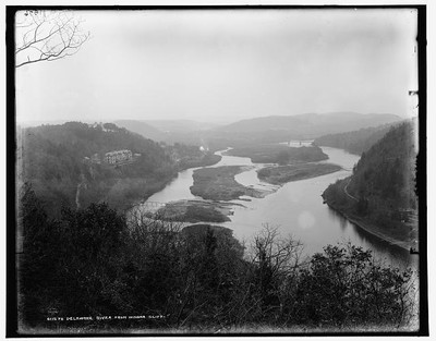Photo:Delaware River from Winona Cliff