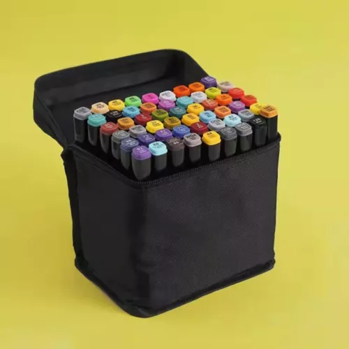 60 Color Marker Copic Pen Dual Headed Graphic Artist Sketch TOUCH Markers Set - Picture 14 of 16