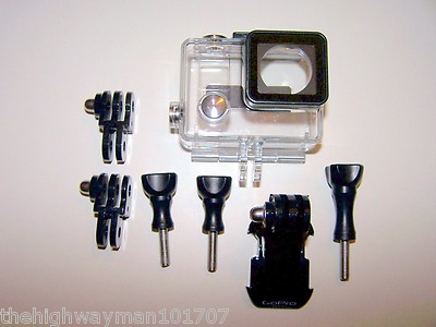 Front Helmet Mount Genuine Gopro Hero4,3,3+Plus housing case thumb screws lot