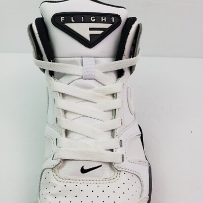 Nike Air Flight Falcon Mens Sz 7 Womens Sz 8.5 White Gray  display picture 3