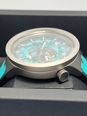 swatch MINT TRIM SB07S111 Big Bold Irony 47 mm Quartz Green for