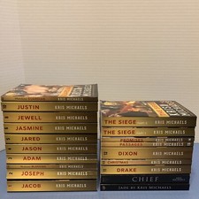 Lot of 19 ~ Trade PB Books ~Kris Michaels ~Complete THE KINGS OF GUARDIAN Series