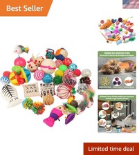 NEW Delightful 20 Assorted Cat Toys Variety Pack - Perfect for Indoor Kittens
