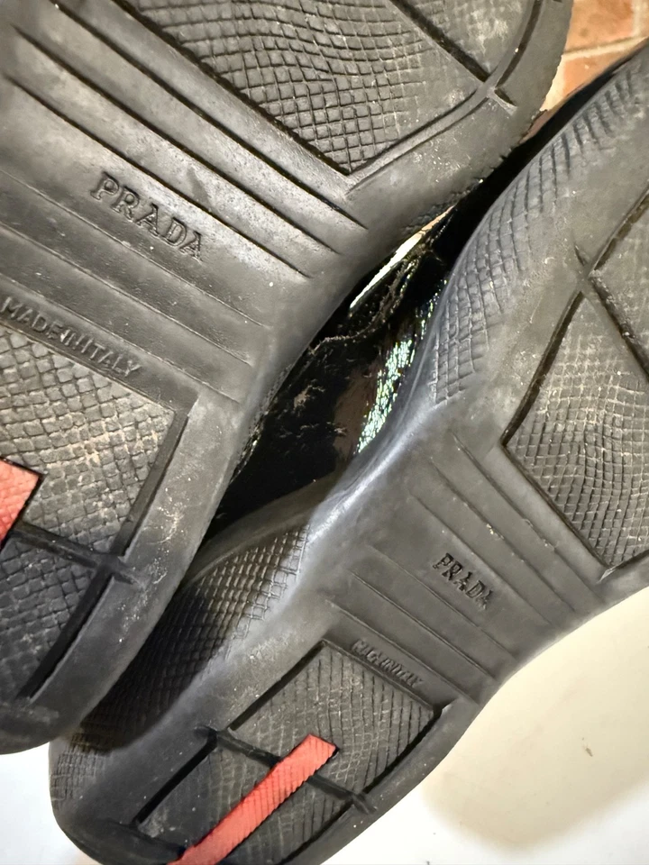 COPA AMERICANA PRADA CHAROL NEGRO TALLA 34 NIÑOS Foto 4 de 4