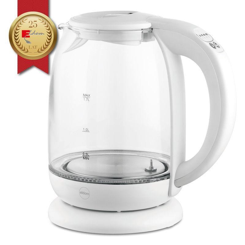 ELDOM C510B Lumi bollitore elettrico 1,7 L 2200 W Bianco