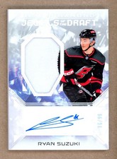2025-26 UD Black Diamond Ryan Suzuki Jewels of the Draft Patch Auto #/99