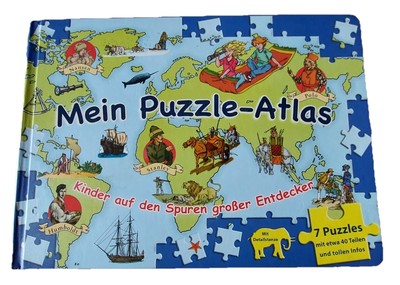 Puzzlebuch - Mein Puzzleatlas