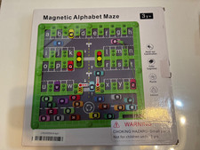 Magnetic Color And Number Maze Montessori Magnet Puzzle Board Educational Toys