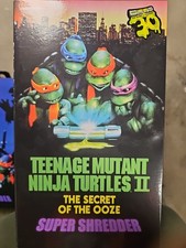NECA TMNT II Super Shredder Secret Of The Ooze 30th Anniversary Exclusive NEW