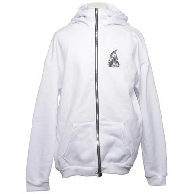 Kapuzenpullover, Größe: 3XL, Weiß, Polyester, Sonstiges, Herren #fGd