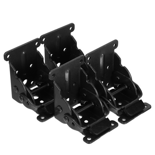 4 Pcs Spring Loaded Hinges 90 Degree Positioning Door Springs to Close - Picture 9 of 17