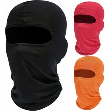 Breathable Balaclava Full Face Mask UV Protection Hood Motorcycle Helmet Liner