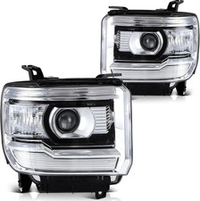 Headlight Assembly For Gmc Sierra 1500 2014-2015 For Gmc Sierra 2500 Hd 2015-201
