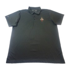 Las Vegas Aces Polo Shirt Mens Size XL Black Short Sleeve Antigua WNBA Adult Top