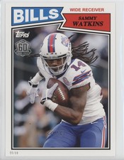 2015 Topps Topps.com Online Exclusive 5x7 Jumbo 55/99 Sammy Watkins #T60-SW pn1
