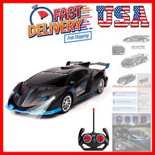 Remote Control Car for Boys Fast 1/18 Scale Rechargeable RC Vehicle Cars Toys...