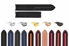 20-22MM NYLON RUBBER WATCH BAND STRAP FOR OMEGA SEAMASTER PLANET OCEAN WATCH