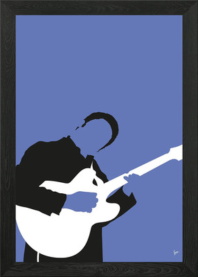 No048 BB KING Gerahmtes Wandbild Poster Leinwanddruck Bild