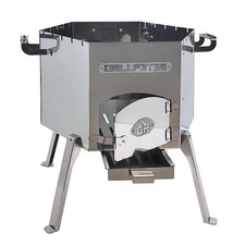 Utschak Dauren Deluxe mit Abzugsrohr Feuerofen für Kazan Hexagon Uchag Ø45 cm