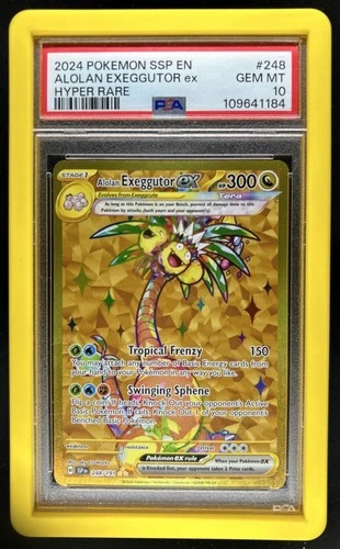 2024 Pokemon Surging Sparks Alolan Exeggutor Ex #248/191 PSA 10 GEM MINT