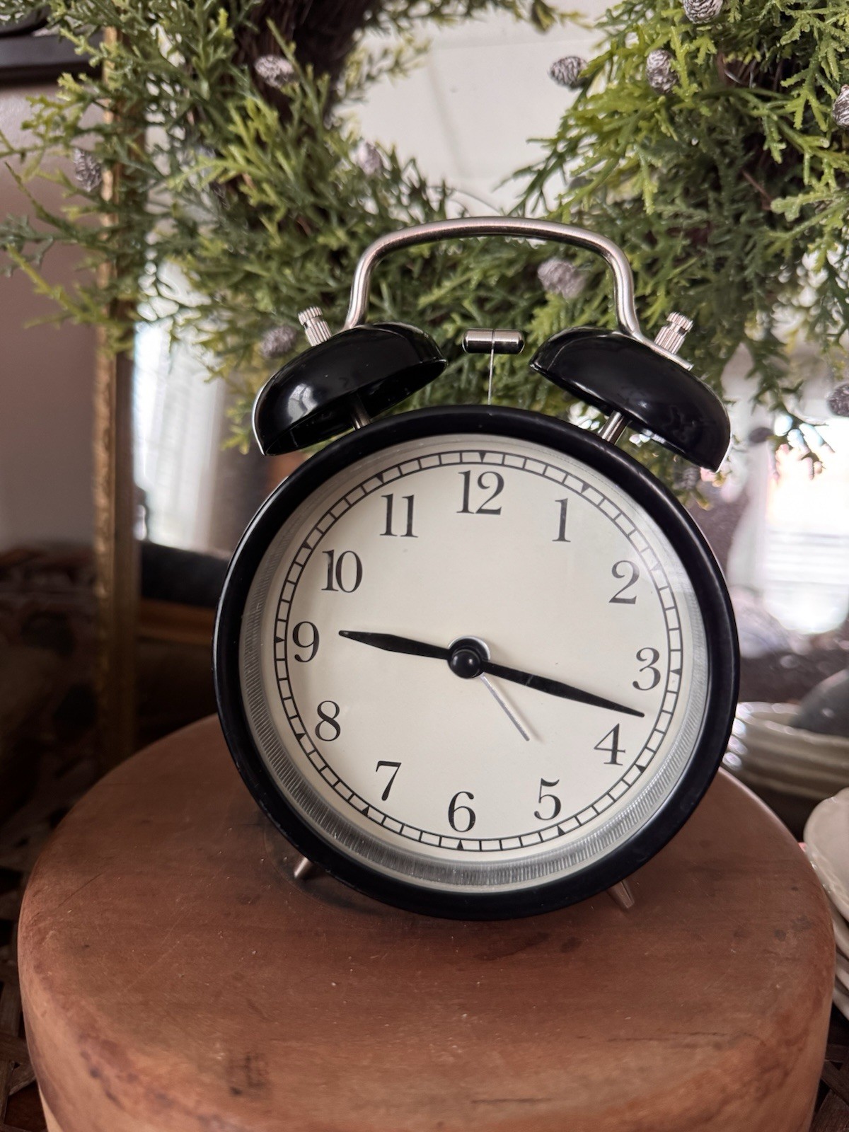 IKEA Dekad 20047 Alarm Clock Quartz Bell with BLACK Retro De