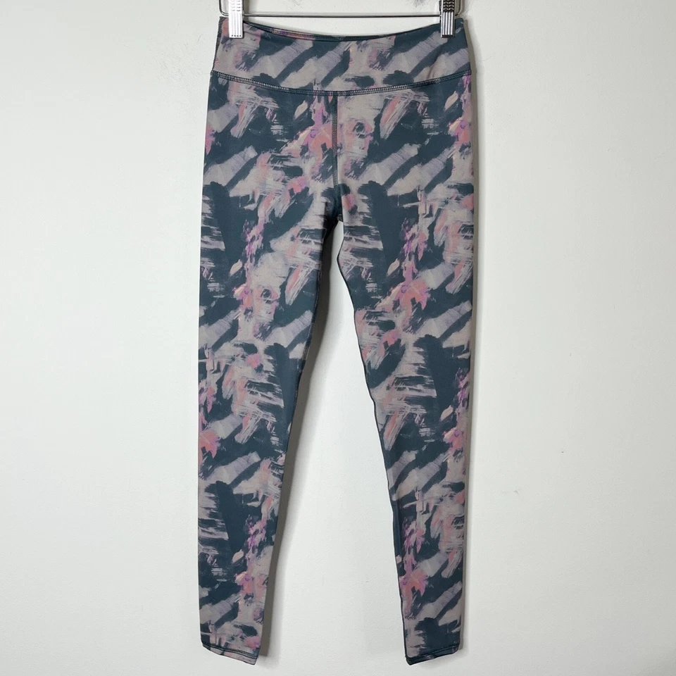 Leggings Atléticos Z by Zella Niña Juvenil XL 14/16 Estampado Abstracto Gris y Rosa Foto 2 de 4