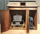 Antique Primitive Child Toy Horse Buggy & Stable Florence NJ North East Folk Art — photo 4