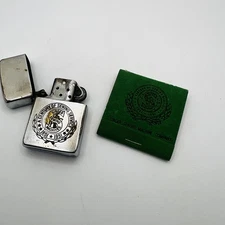 1951 Centennial Zippo Lighter & Matches Singer Sewing Machine Matchbook