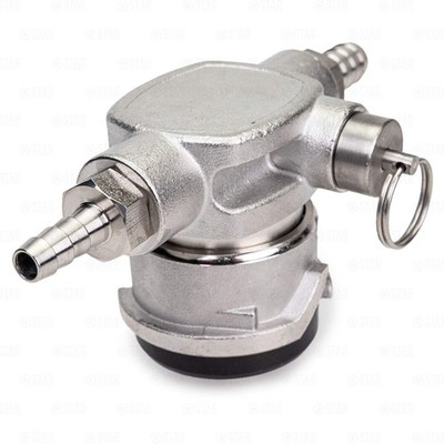 Low Profile USA Sankey D Commercial Keg Tap Coupler SS304 Stainless Steel w/ PRV